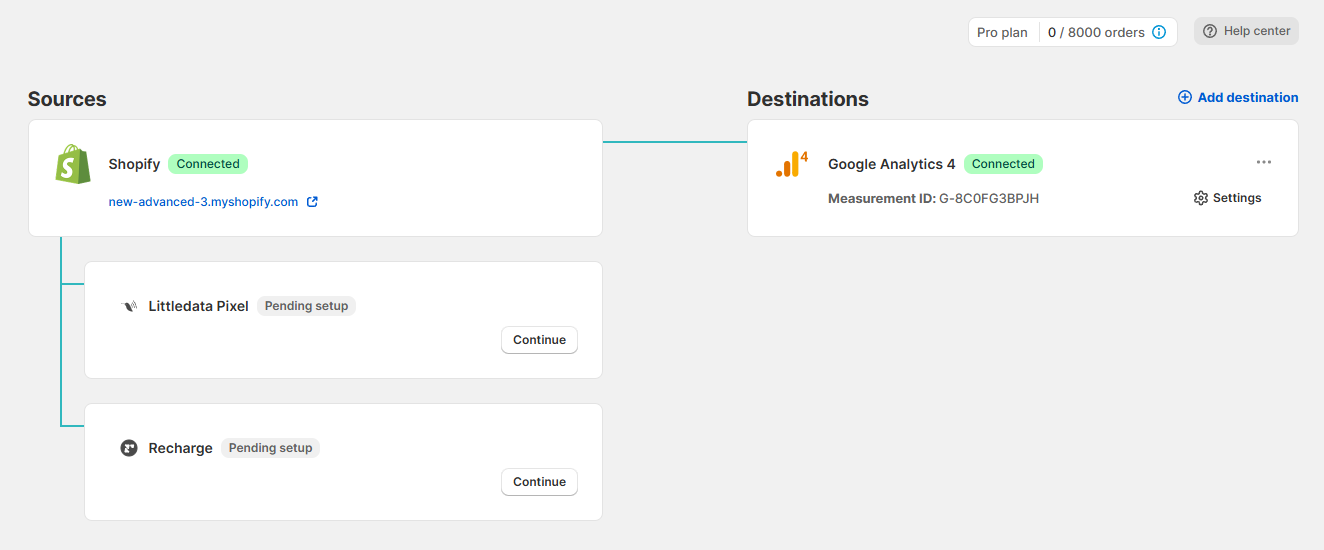 Add Advanced tracking script