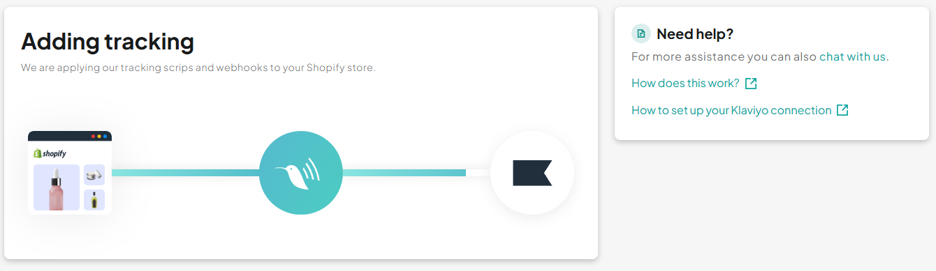 Klaviyo tracking script