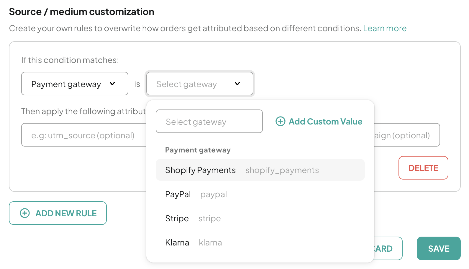 select gateway