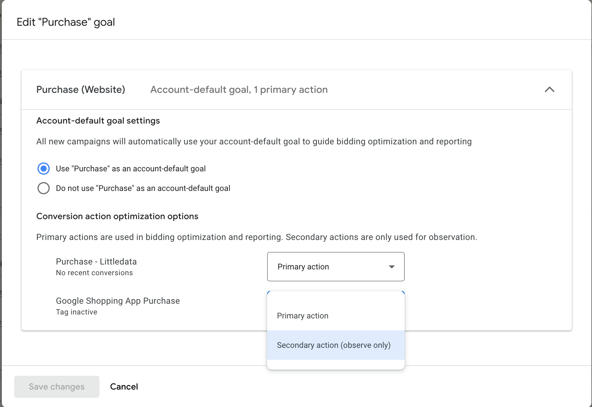 switch conversions to secondary