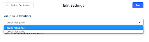 value field identifier