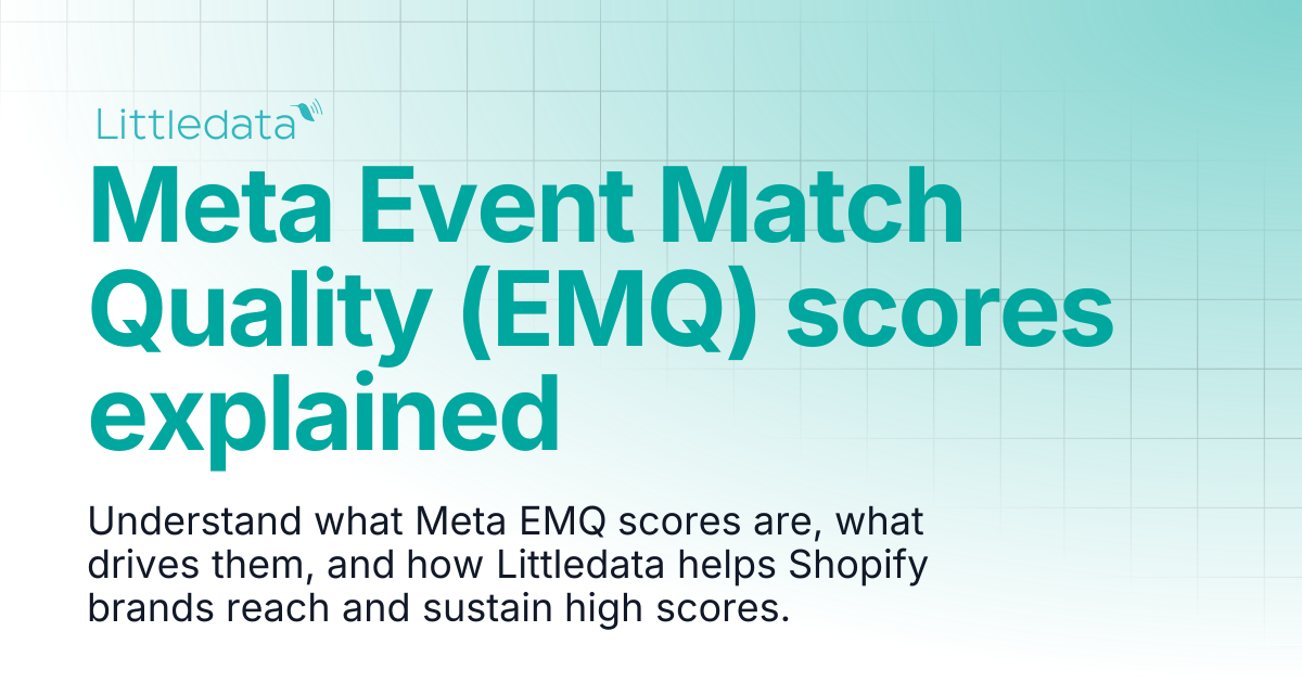 Meta Event Match Quality (EMQ) scores explained | Littledata Help Center